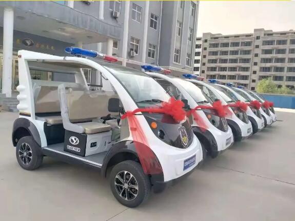 助力夏日?qǐng)?zhí)勤 | 躍迪電動(dòng)警用巡邏車發(fā)往廣東省